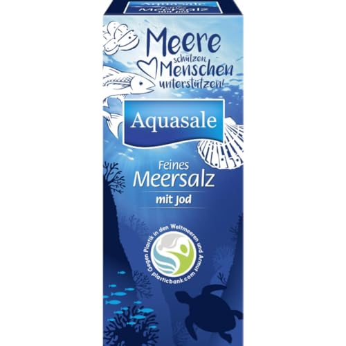 Aquasale Meersalz mit Jod fein 500 gramm - High-Tech & Électronique Amazon Allemagne à 2.79€