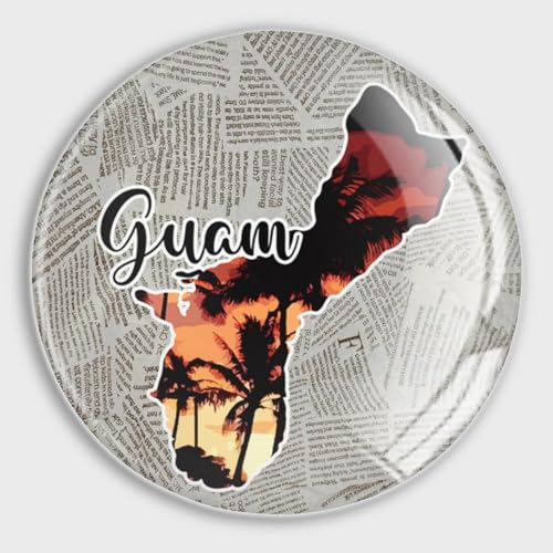 luckluccy Guam Kühlschrankmagnete im Querformat, Glas... - Fournitures Bureau Amazon Allemagne à 3.43€