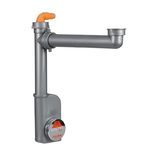 SIFONE LIRA SPAZIO 1 NT ISPEZIONABILE PER LAVELLI CUCINA AD... - Amazon Italy à 26.81€