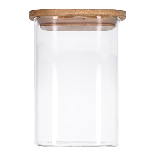 GEORGES Vorratsdosen aus Glas mit Bambusdeckel... - Maison & Cuisine Amazon Allemagne à 5.29€