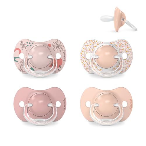Suavinex, Pack de 4 Chupetes con Tetina Fisiológica de... - Beauté & Parfums Amazon Espagne à 10.90€