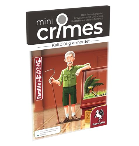Pegasus Spiele 19155G MiniCrimes assassiné à Fleurs Froides - Jouets & Jeux Amazon France à 9.59€