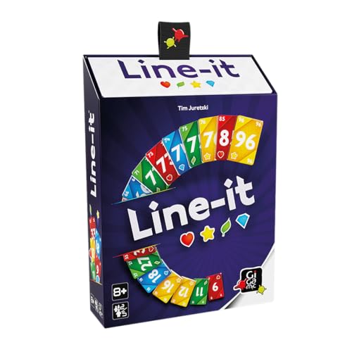 Gigamic, Line-it, Familienspiel, Kartenspiel, 2-5 Spieler... - Jouets & Jeux Amazon Allemagne à 8.26€