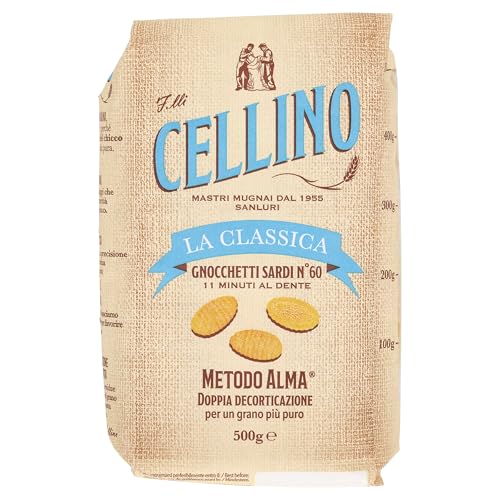 Fratelli Cellino Gnocchetti Sardi 60 500 g - Épicerie Amazon Italie à 1.99€