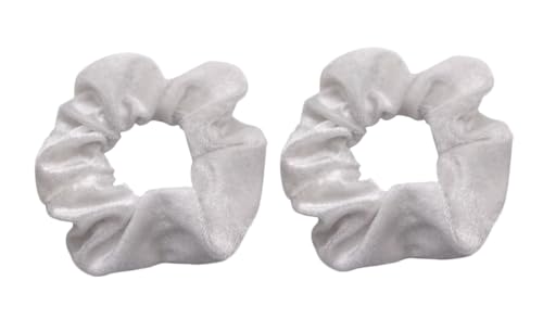 Juego de 2 coleteros elásticos de terciopelo para niñas y... - Bon plan à 4.57€