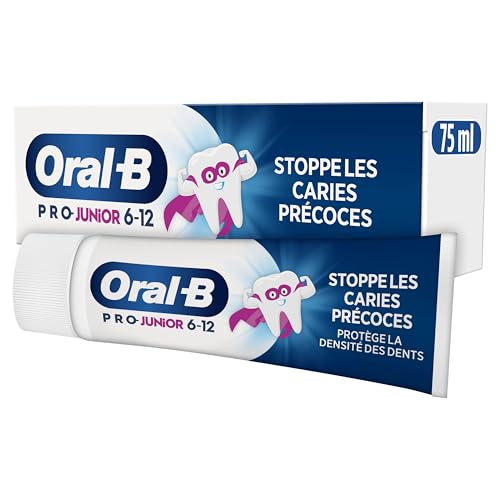 Oral-B Pro Junior Dentifrice, 6 à 12 Ans 75 ml - Beauté & Parfums Amazon France à 6.96€