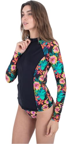 Hurley Camicia da Donna Rashguard Rashguard con Cerniera... - Mode & Vêtements Amazon Italie à 31.20€