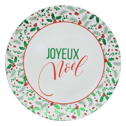 Atmosphera - Assiette présentation Houx 33cm en promo sur Amazon