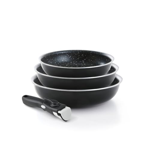 Qdesign - Batterie de Cuisine à Induction 4 Pièces - Set de... - Home & Kitchen Amazon France à 29.60€