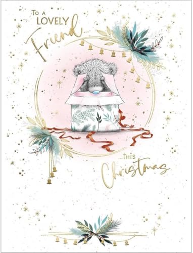Me To You Tatty Teddy Christmas Card To A Lovely Friend... - Auto & Moto Amazon Royaume-Uni à 1.79€