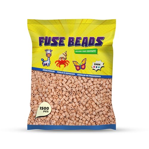 Benny Beads Perles à Repasser 1500 Pièces, Taille Midi 5mm... - Jouets & Jeux Amazon France à 2.79€