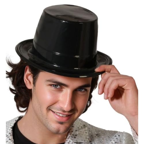 BigBuy Carnival Schwarzer Hut - Auto & Moto Amazon Allemagne à 2.33€