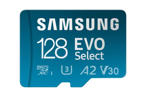 Samsung EVO Select (2024) microSD card + SD adapter, 128GB... - High-Tech & Électronique en promo à 31.19€
