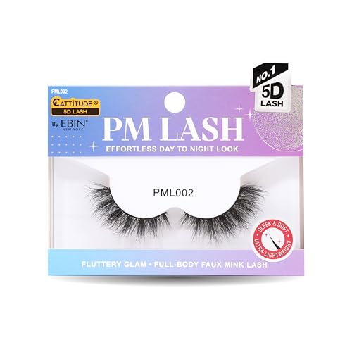 CATTITUDE 5D AM/PM False Eyelashes - Soft Glam Round Style... - Sports & Fitness Amazon Royaume-Uni à 3.19€