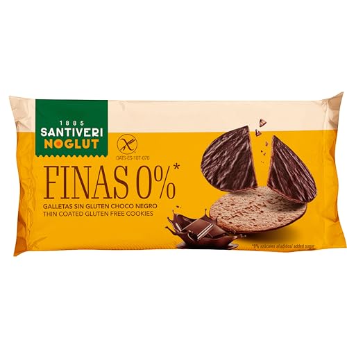 SANTIVERI - GALLETA FINA 0% BAÑADA - SIN GLUTEN (1U) - Épicerie Amazon Espagne à 3.14€