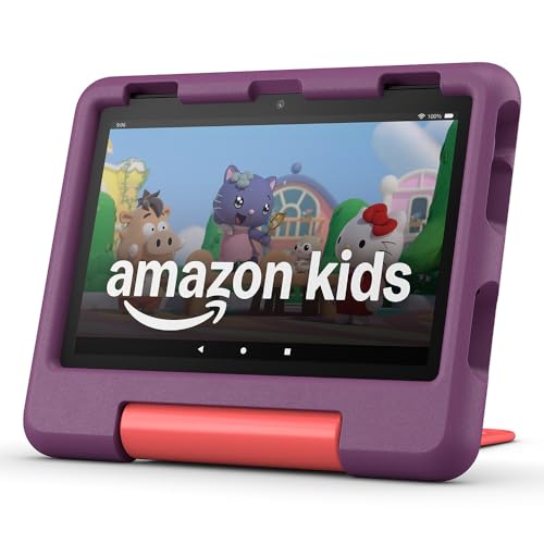 Amazon Fire HD 8 Kids-Tablet (Neueste Generation), für... - Jouets & Jeux en promo à 79.99€