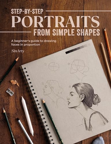 Step-by-Step Portraits from Simple Shapes: A beginner's... - Jouets & Jeux en promo à 1.99€
