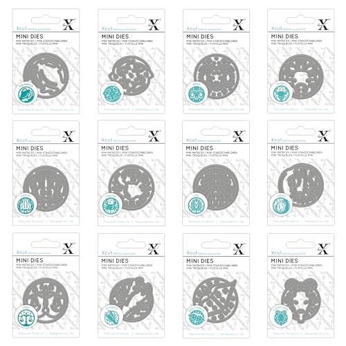 Xcut Juego de 12 mini troqueles de signos del zodiaco... - Toys & Games Amazon Spain à 18.76€
