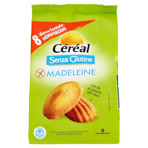 CÉRÉAL MADELEINE Senza glutine, Latte e Lattosio, Madeleine... - Jouets & Jeux Amazon Italie à 3.16€