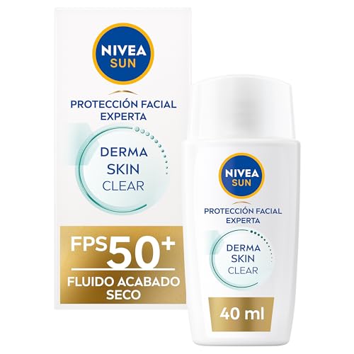 NIVEA SUN - Derma Skin Clear - Fluido Acabado Seco SPF 50+... - Sports & Fitness Amazon Espagne à 6.50€