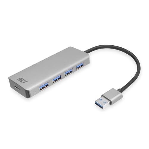 ACT AC6121 - Hub USB 3.0, 4 porte USB 3.2 5 Gbps... - High-Tech & Électronique Amazon Italie à 19.98€