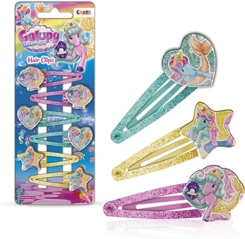 CRAZE - Galupy Mermaid Hair Clip, 6 Horquillas Para El Pelo... - Beauté & Parfums Amazon Espagne à 3.23€