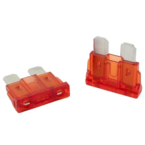 SeKi Lot de 5 fusibles plats ATO standard 10 A Rouge 19 mm... - Deal Amazon à 6.94€