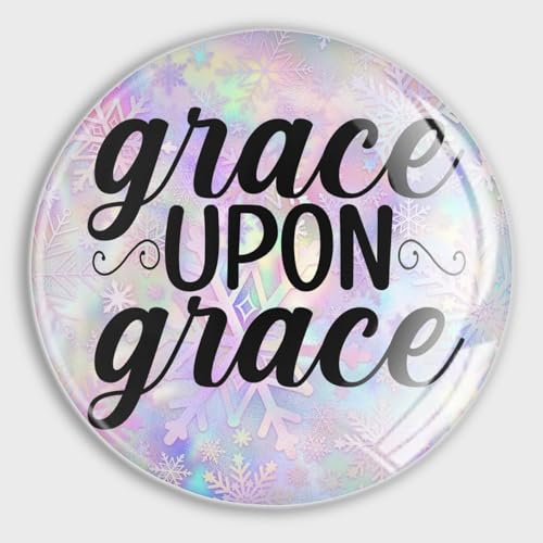 luckluccy Grace Upon Grace Kühlschrankmagnete, Glas... - Maison & Cuisine Amazon Allemagne à 3.43€