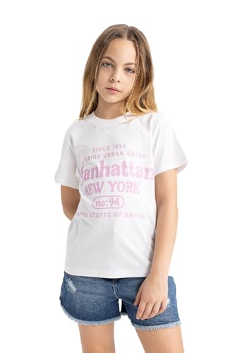 Camiseta para niña DeFacto - camisetas de moda para niños... - Jouets & Jeux Amazon Espagne à 5.82€