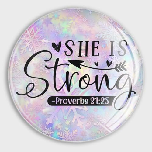 luckluccy She Is Strong Kühlschrankmagnete, Glas, kleine... - Fournitures Bureau Amazon Allemagne à 3.43€