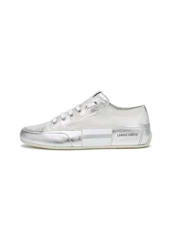 Candice Cooper Rock Patch S-Baskets en Cuir, Argent 44 - Jouets & Jeux Amazon France à 83.29€