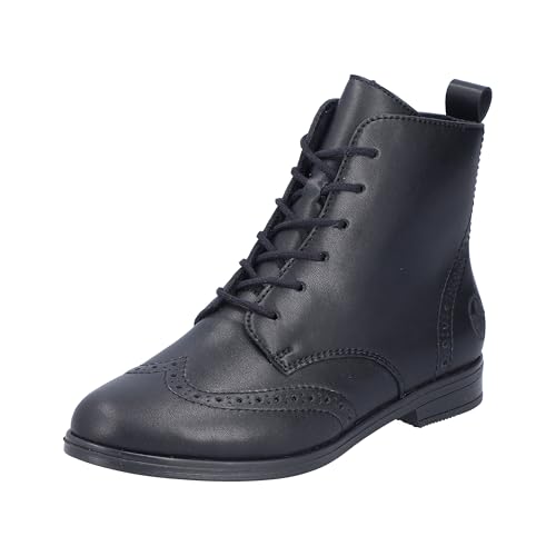 Rieker 46231, Botas con Cordones Mujer, Negro, 36 EU - Mode & Vêtements en promo à 28.39€