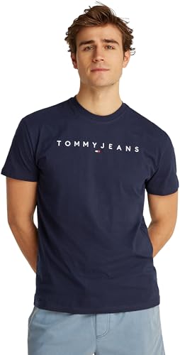 Tommy Jeans T-shirt Homme Linear Logo - Mode & Vêtements en promo à 20.95€