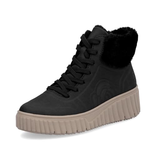 Rieker N2504, Botas con Cordones Mujer, Negro, 41 EU - Mode & Vêtements Amazon Espagne à 24.53€