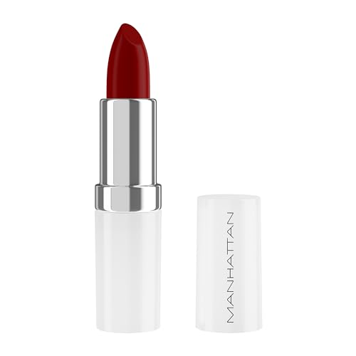Manhattan Lasting Perfection Satin Lipstick 890 Alarm Rouge... - Beauté & Parfums Amazon France à 4.44€