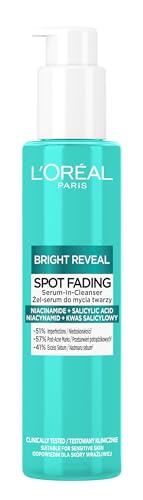 L'Oreal Paris Bright Reveal Face Cleansing Gel Serum, 150 ml - Nouvelle promo Amazon à 6.74€