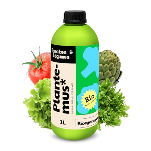 PLANTEMUS Engrais BIOrganique Tomates et Légumes, Récoltes... - Jardin & Extérieur en promo à 13.99€