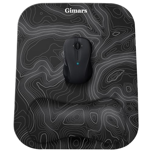Gimars Tappetino Mouse Poggiapolsi, Mouse Pad Ergonomico in... - High-Tech & Électronique en promo à 10.91€