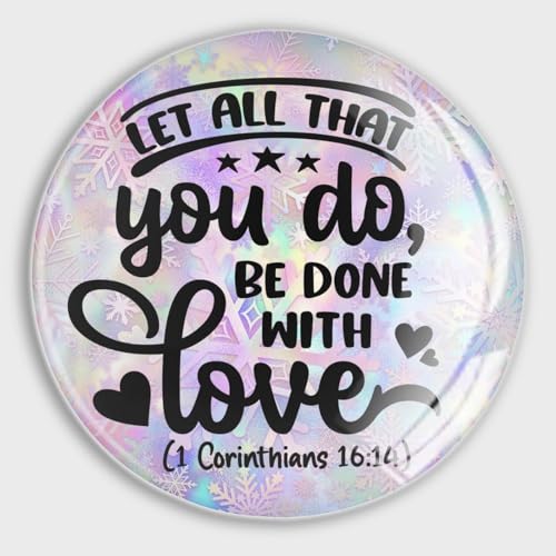 luckluccy Kühlschrankmagnete aus Glas mit positivem... - Fournitures Bureau Amazon Allemagne à 3.43€