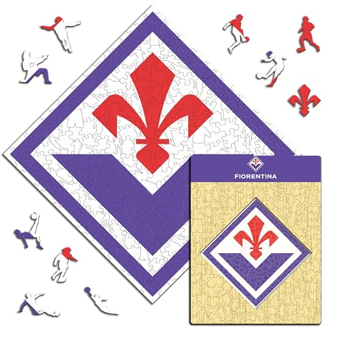 Iconic Puzzles - Fiorentina, Logo, Puzzle di Legno con... - Toys & Games Amazon Italy à 17.33€