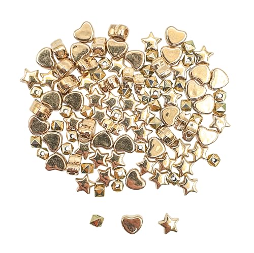 Intercalaires heishi, plastique metallis - Fournitures Bureau Amazon Espagne à 2.06€