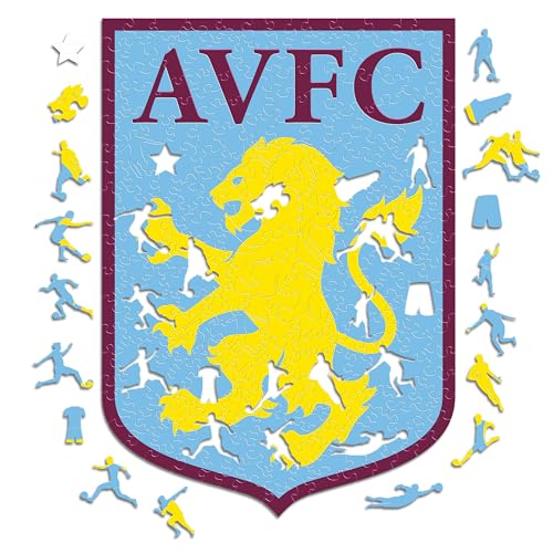 Iconic Puzzles, Aston Villa Logo, Prodotto ufficiale... - Toys & Games Amazon Italy à 31.95€