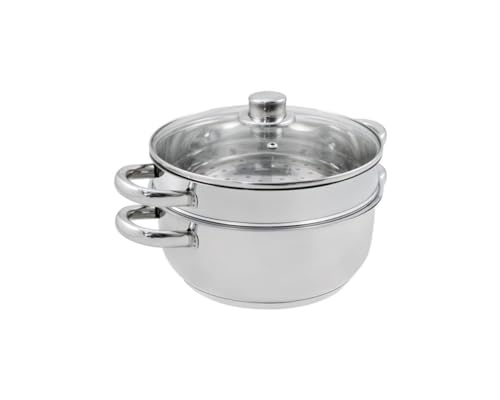 Baumalu - Dampfgarer 2-teilig - Edelstahl - Für alle... - Home & Kitchen Amazon Germany à 33.37€