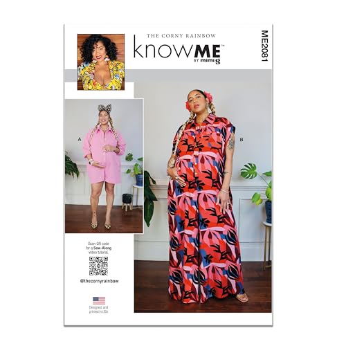 KNOW ME Sewing Pattern ME2081Y5 Misses' Maternity Romper... - Amazon Royaume-Uni à 6.25€
