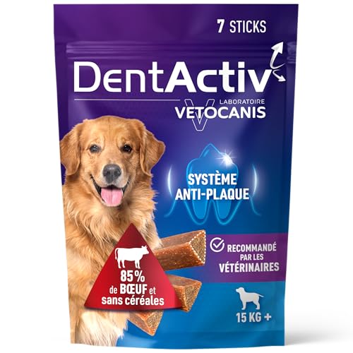 Vetocanis | Dentactiv | Stick Dentale | Dolcetti per cani... - Beauty & Fragrances Amazon Italy à 2.41€