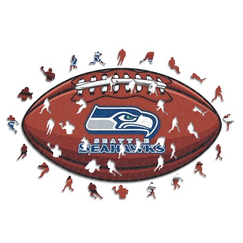 Iconic Puzzles - Seattle Seahawks, Logo, Puzzle en Bois... - Jouets & Jeux Amazon France à 51.89€
