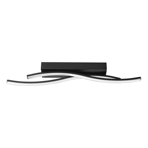 EGLO LED Deckenleuchte Viloria, geschwungene Deckenlampe... - Maison & Cuisine Amazon Allemagne à 11.99€