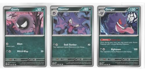 Gengar 057/091 - Paldean Fates - Pokemon - Lote de cartas... - Auto & Moto en promo à 14.87€