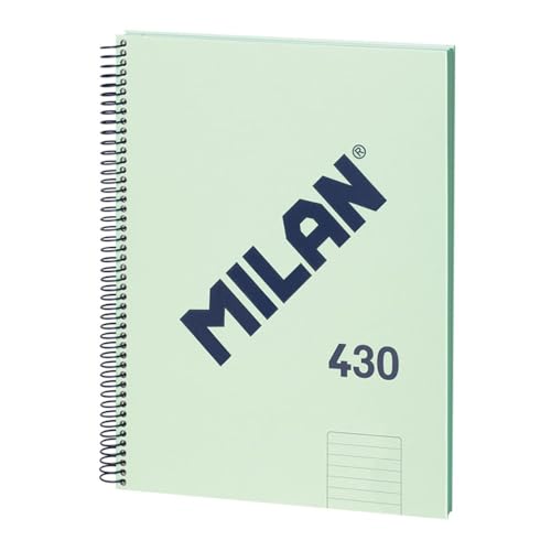 MILAN® Cuaderno A4 con tapa dura, papel pautado a líneas... - Amazon Espagne à 4.80€