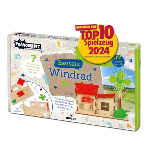 moses. PhänoMINT Kit de Construction Moulin à Vent... - Jouets & Jeux Amazon France à 14.78€